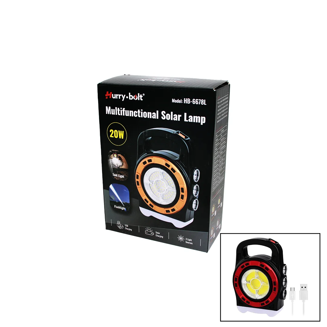 3IN1 20W Solar - Usb Şarjlı El Feneri - Powerbank El Çantası Modeli 3IN1 20W Solar - Usb Şarjlı El Feneri - Powerbank El Çantası Modeli