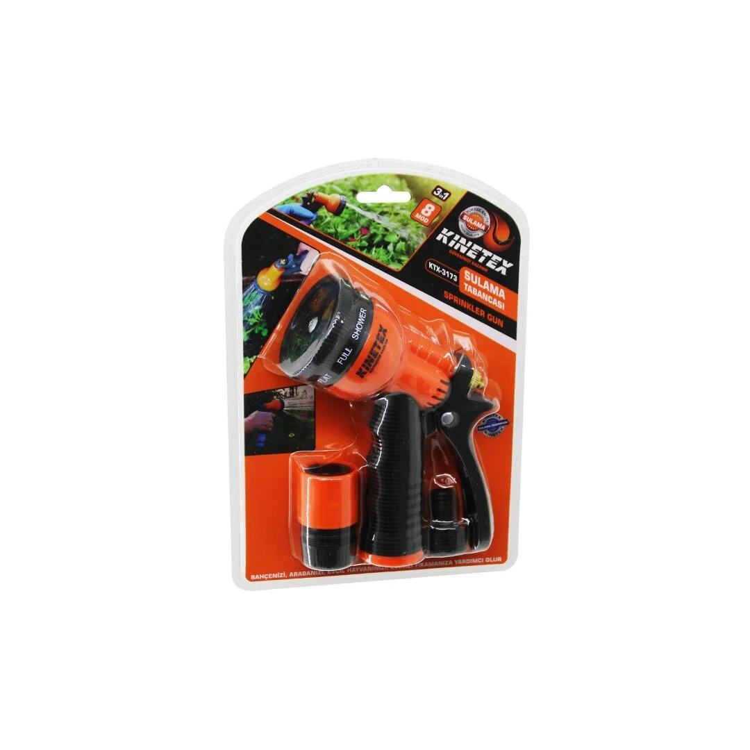 3ın1 - 8 Mod Sulama Tabancası Seti 1 - Tabanca - 3 - Bağlantı Aparatı Bx40 Fiyatı, Yorumları ve Özellikleri