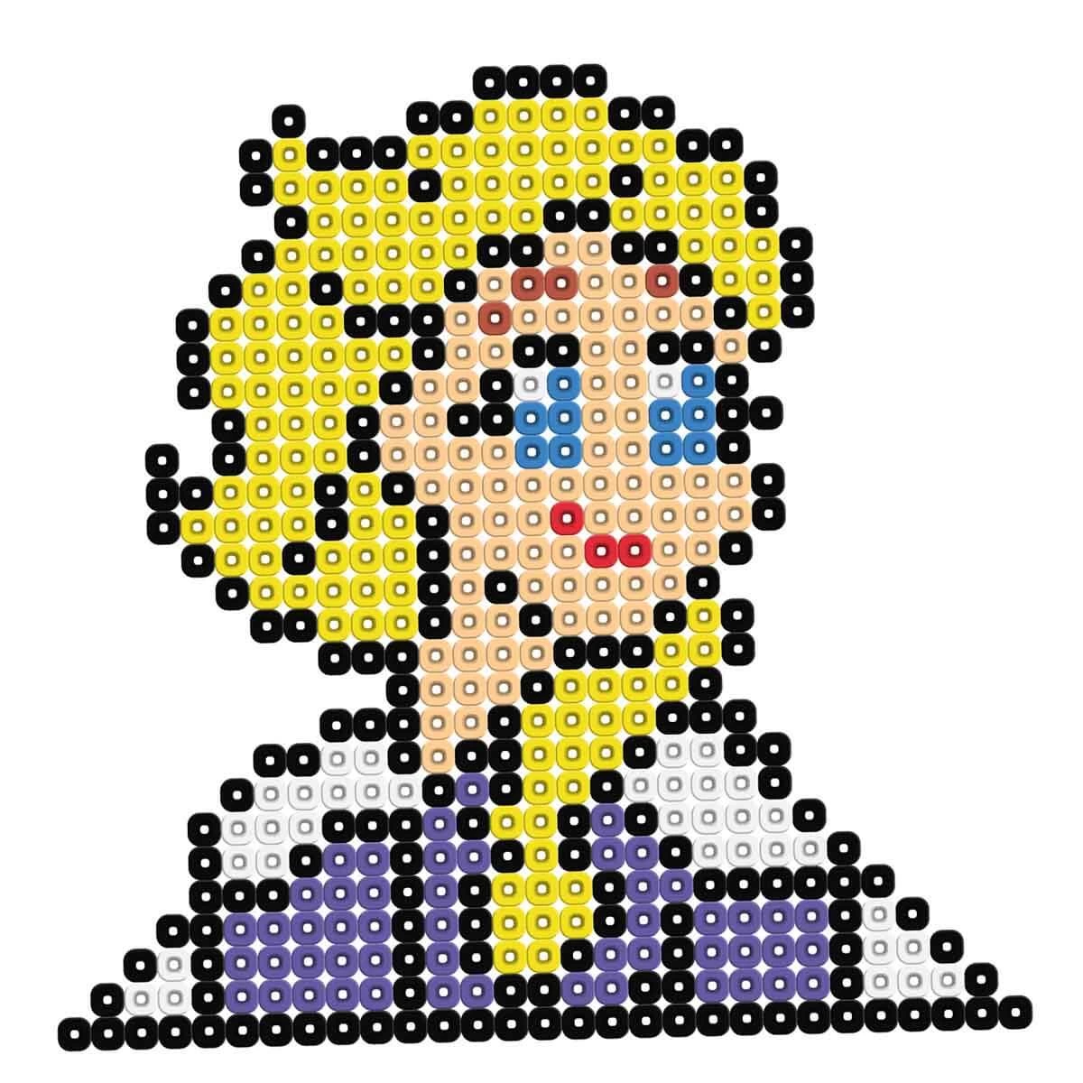 3in1 Disney Frozen Pixel Pixel Boncuk Aktivite ve Oyuncak Seti S0