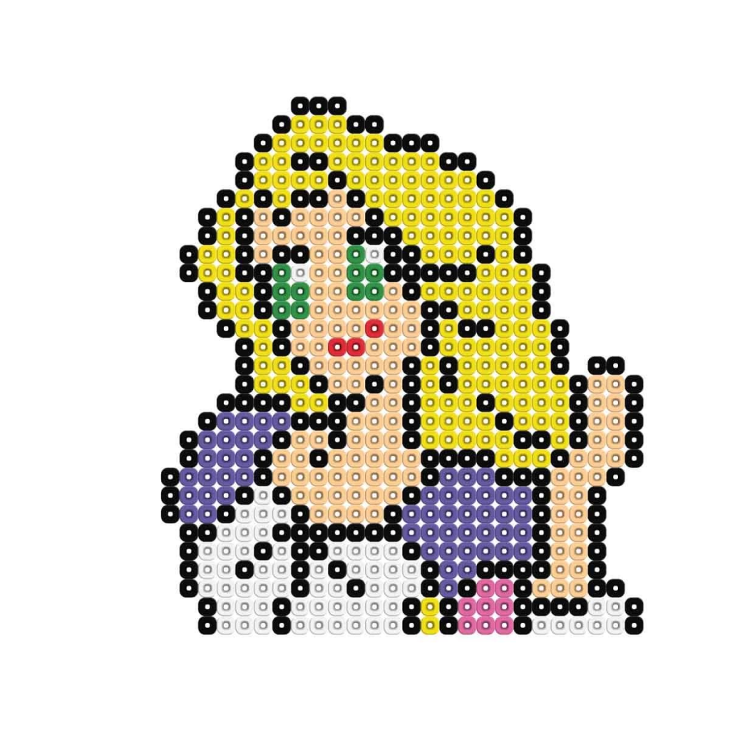 3in1 Disney Princess Pixel Pixel Boncuk Aktivite ve Oyuncak Seti 