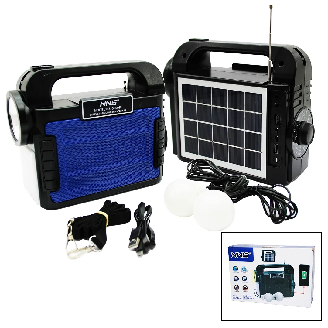 3ın1 - Solar 2in1 El Feneri  - Radyo - Mp3 Bluetooth - Usb/ Tf Port - 2 Parça  Ampul Kablolu - Powerbank Bx40 Fiyatı, Yorumları ve Özellikleri