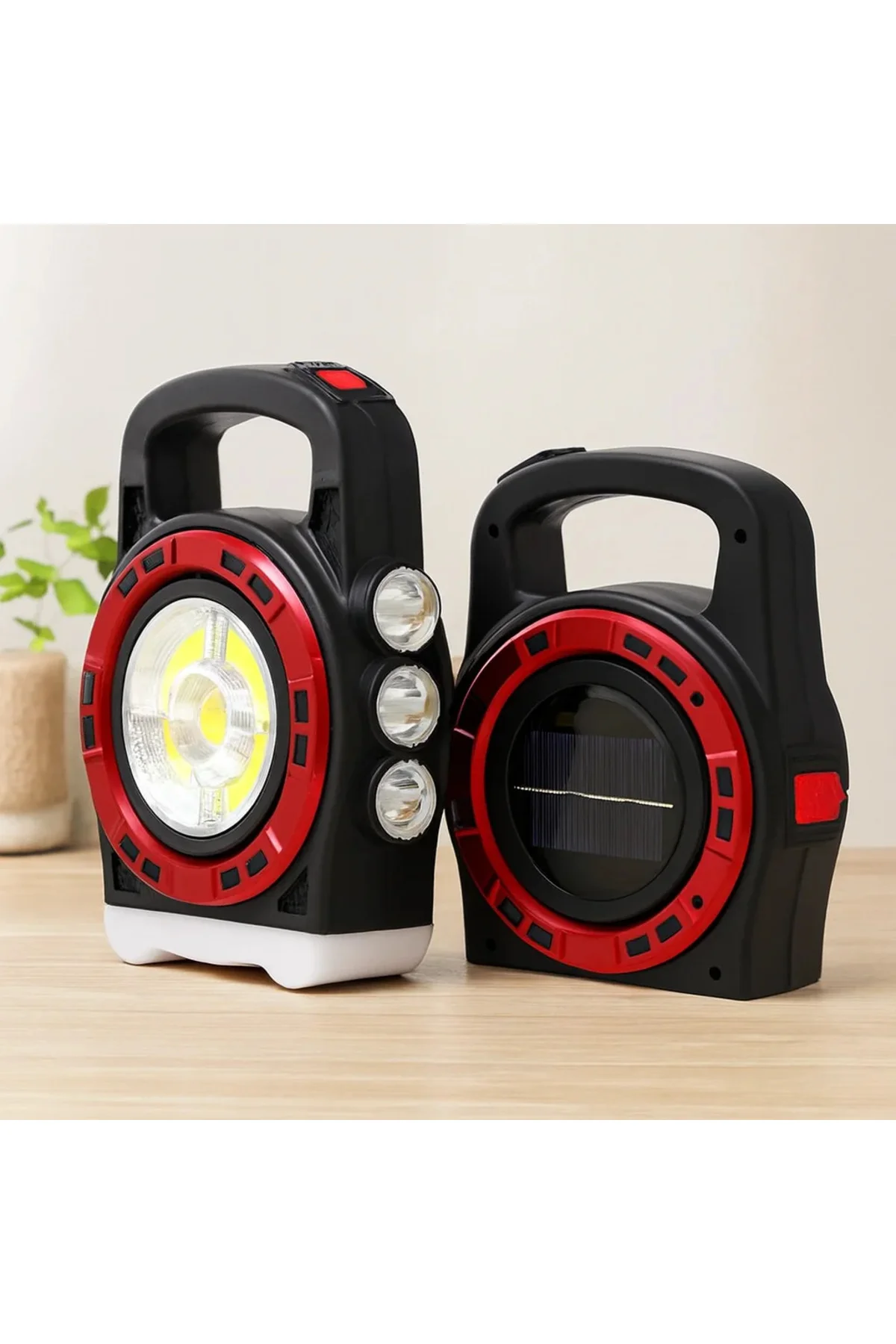 3IN1 Solar USB Şarjlı 20W El Feneri Powerbank 3IN1 Solar USB Şarjlı 20W El Feneri Powerbank