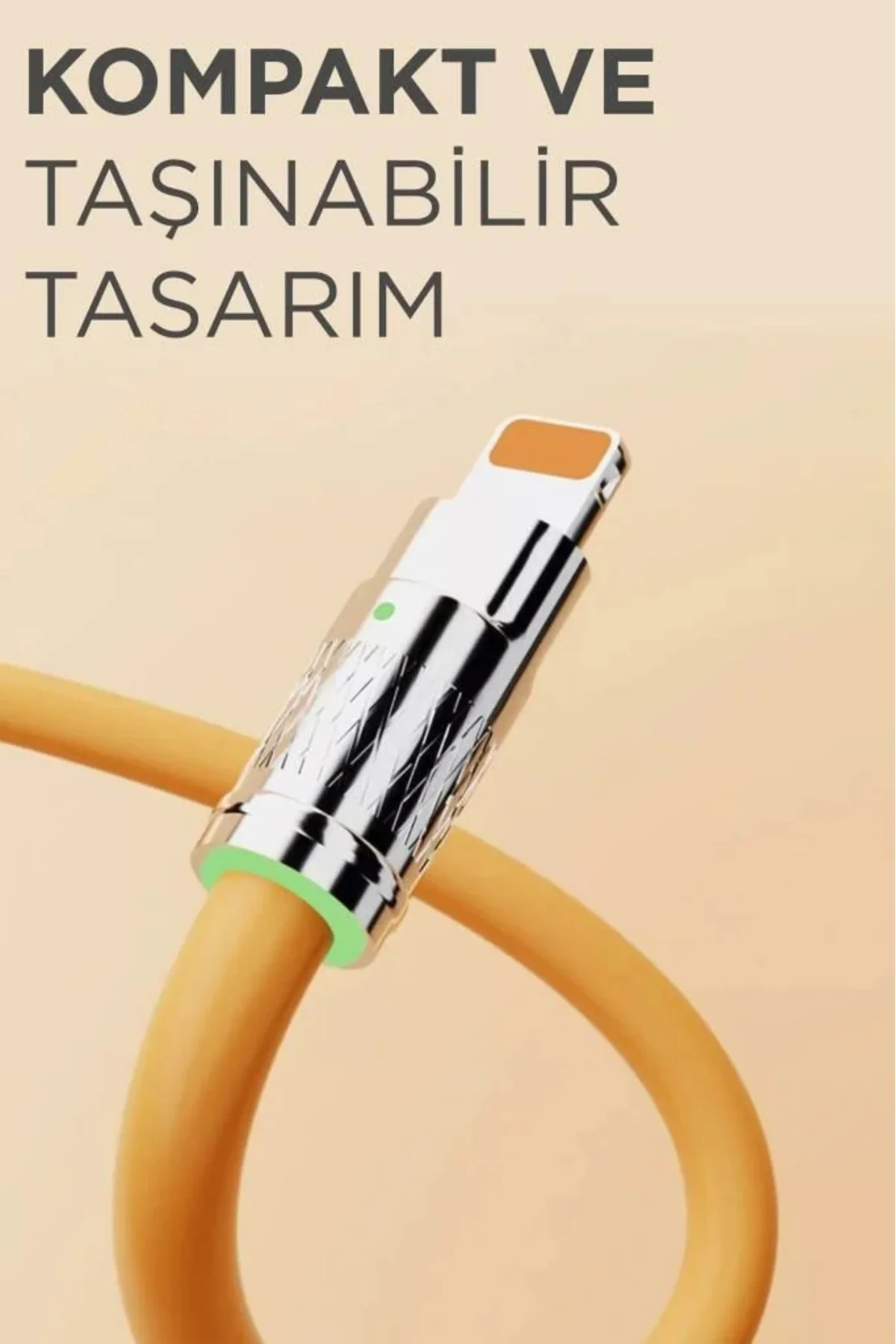 3in1 Type C- Lightning- Micro Usb Silikon 3.0a 1.5m Şarj Ve Data 3in1 Type C- Lightning- Micro Usb Silikon 3.0a 1.5m Şarj Ve Data