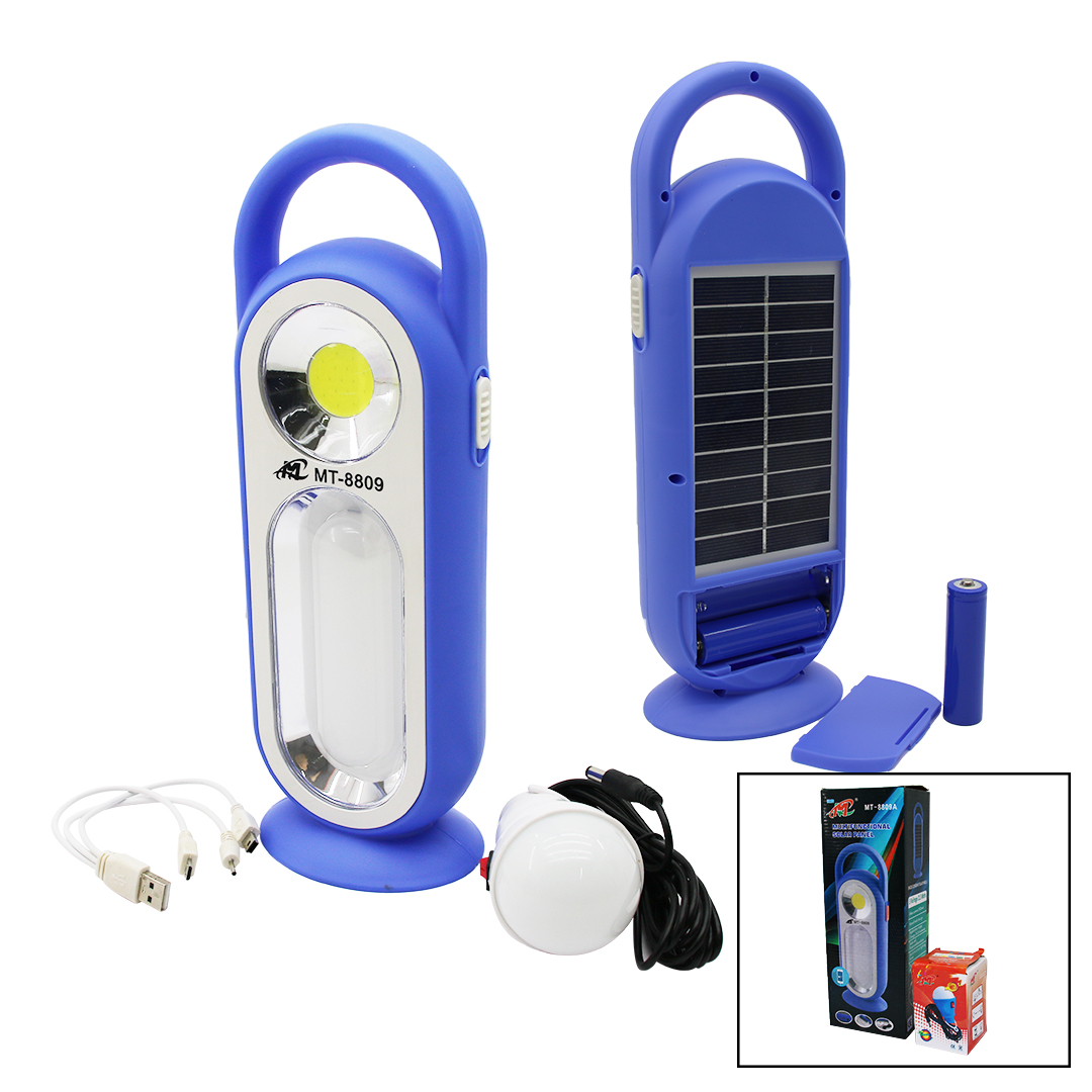 3IN1SOLAR - PİLLİ - USB ŞARJLI - FENER IŞILDAK POWERBANK LED - CO