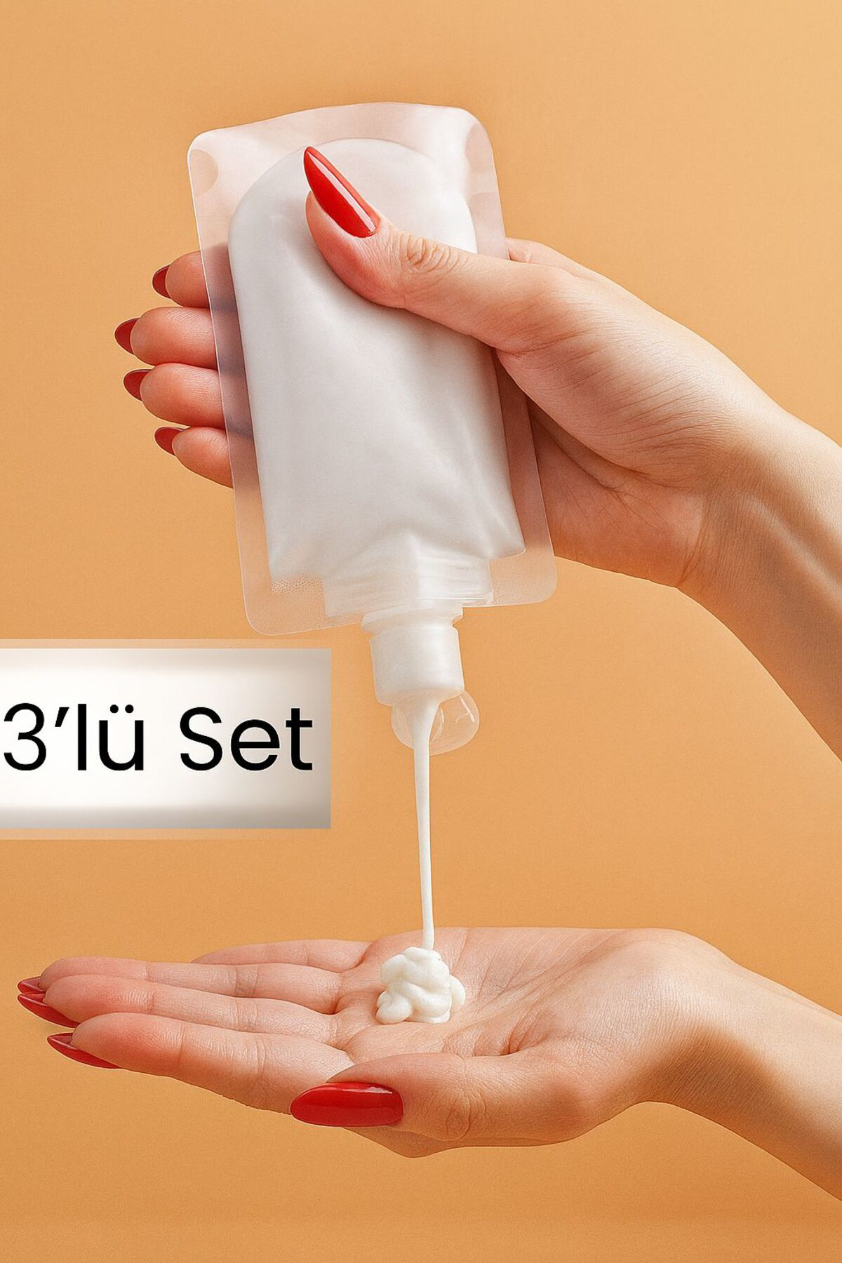 3’lü 100ml Seyahat Tipi Şampuan Krem Losyon Kabı Seti – Tekrar Kullanılabilir Sızdırmaz Şişe Fiyatı, Yorumları ve Özellikleri