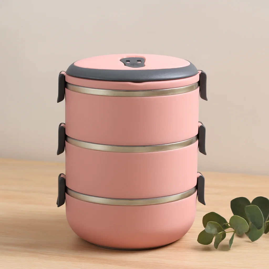 3'lü 1.8L Sefer Tası Saklama Kabı - Açık Pembe Fiyatı, Yorumları ve Özellikleri