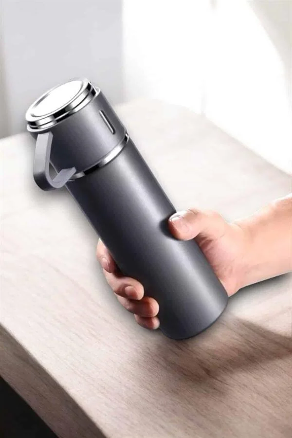 3'lü 500ml Termos Seti - Uzun Süre Isı Koruma, Paslanmaz Çelik, Sızdırmaz