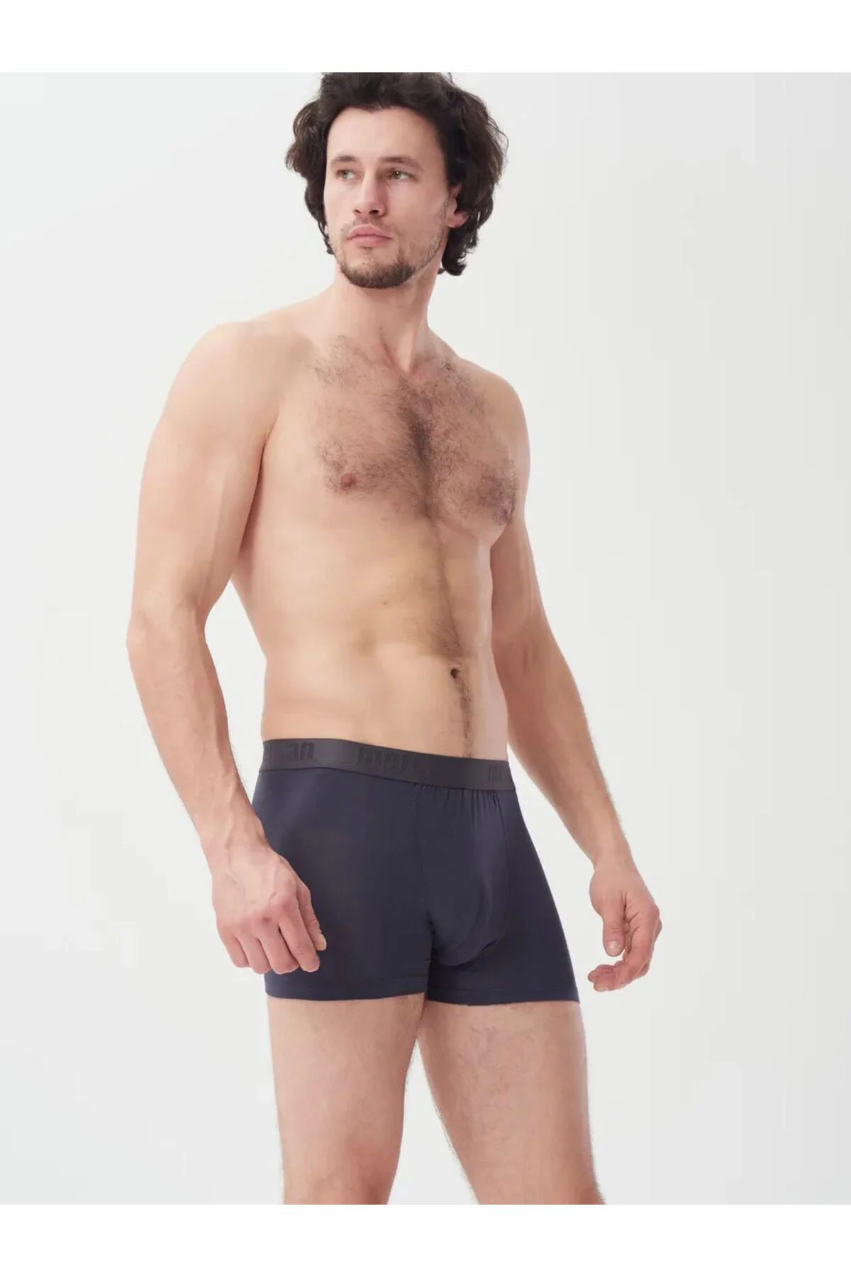 3'lü Antrasit Modal Boxer