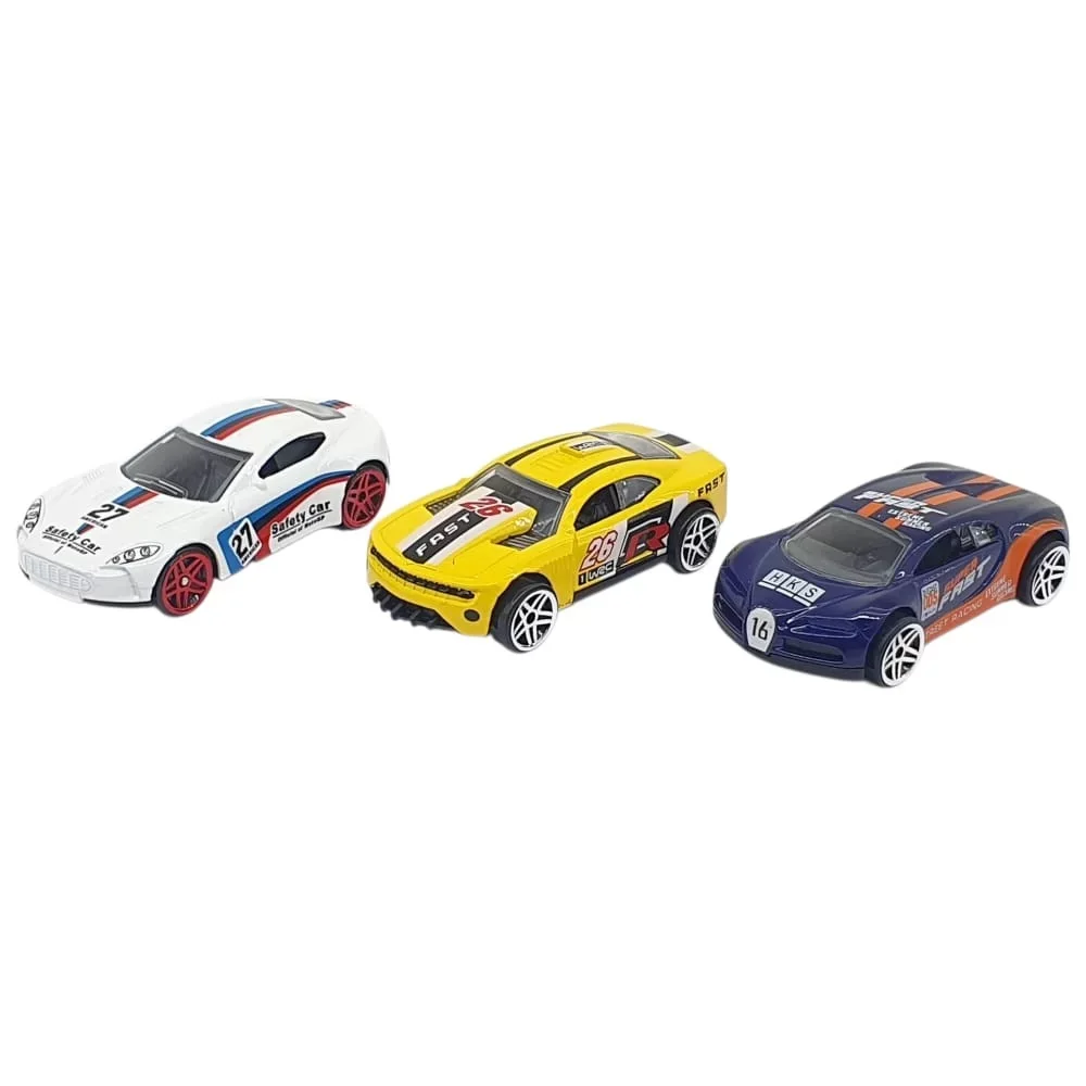 3'lü Araba Yarış Seti - Die Cast - DS045 (Lisinya) 3'lü Araba Yarış Seti - Die Cast - DS045 (Lisinya)