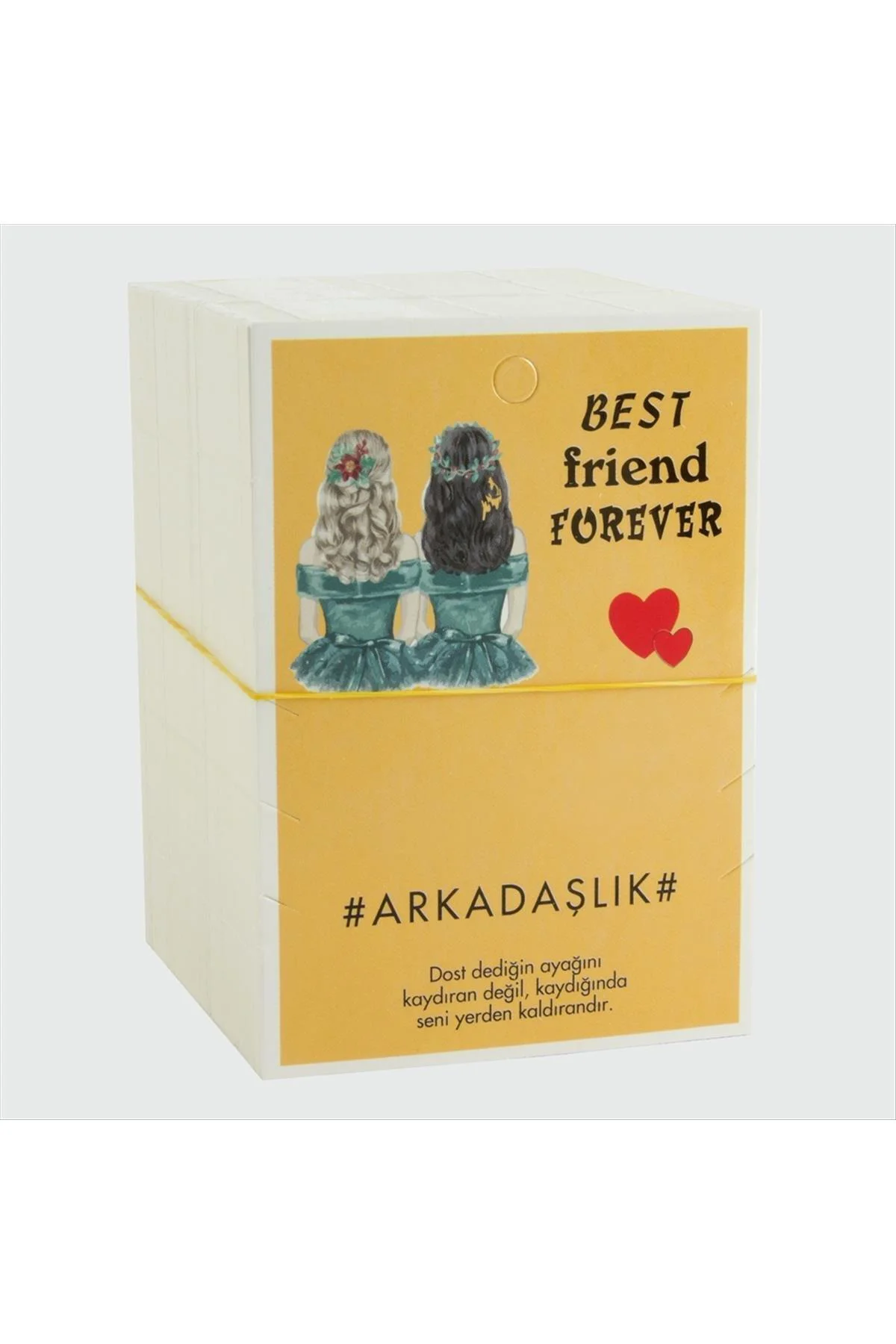 3'Lü Arkadaşlık Bileklik Kartı