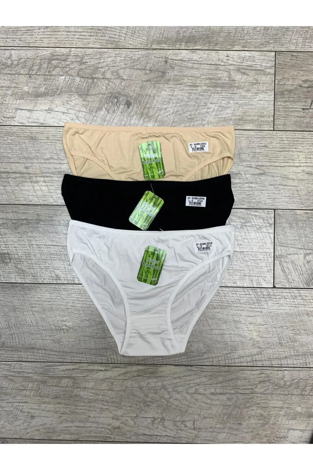 3'LÜ BAMBU BİKİNİ KÜLÜT