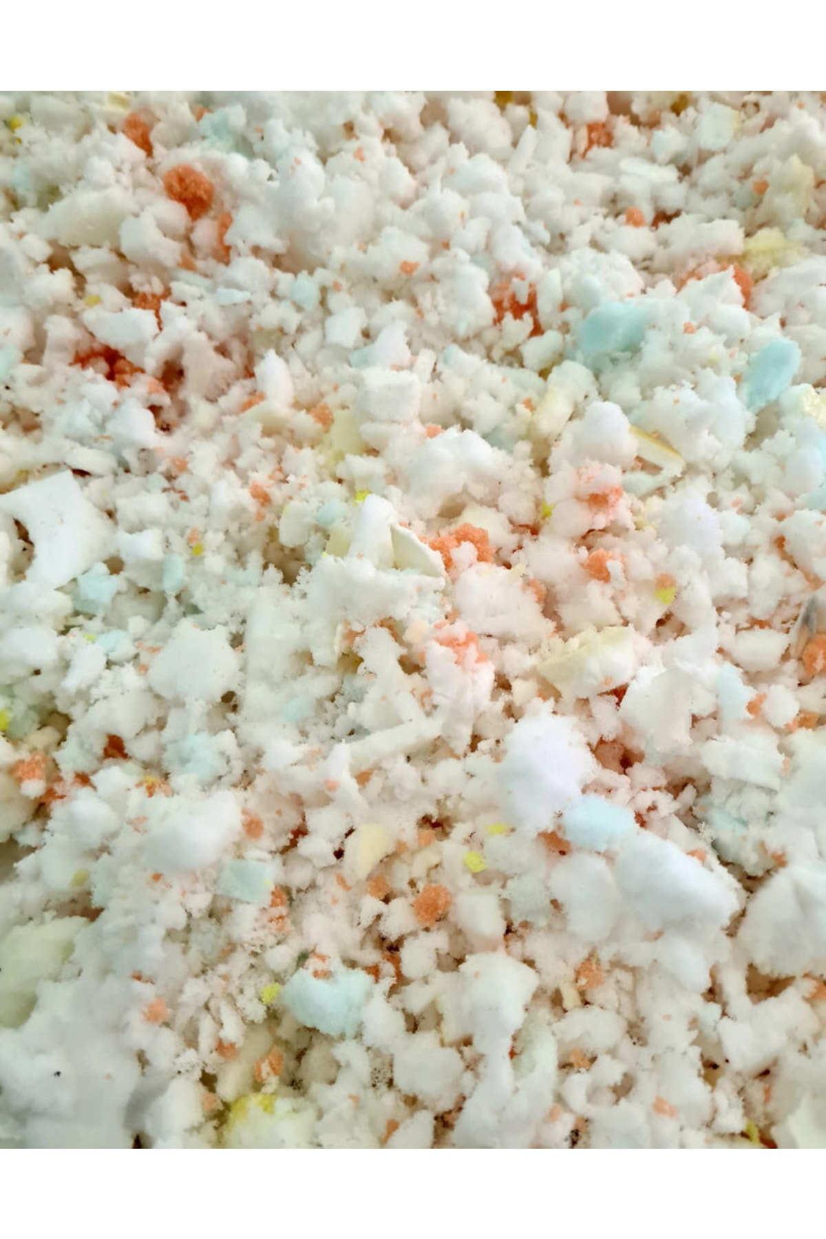 3'lü Beyaz Tela Kırlent Iç Yastığı 50x50 Cm (visko Kırpık Sünger)