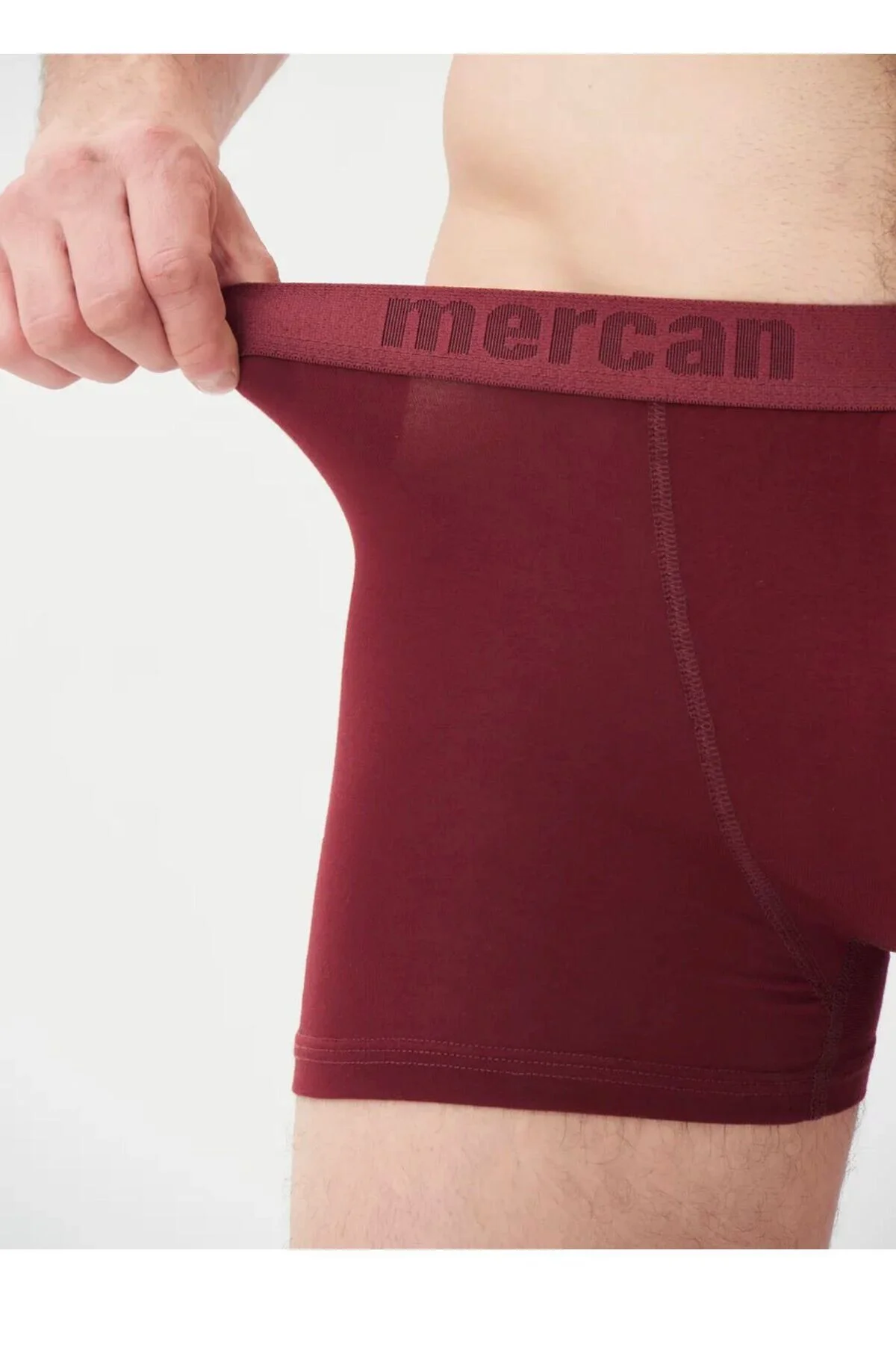 3'lü Bordo Modal Boxer 3'lü Bordo Modal Boxer - Görsel 3