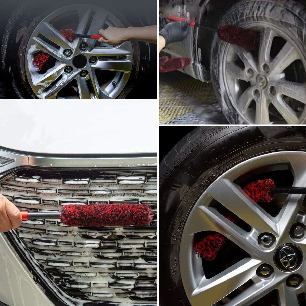 3lü Bükülebilen Peluş Detaylı Temizlik İçin Oto Jant, Egzos Temizleme Fırçası Bx40 Fiyatı, Yorumları ve Özellikleri