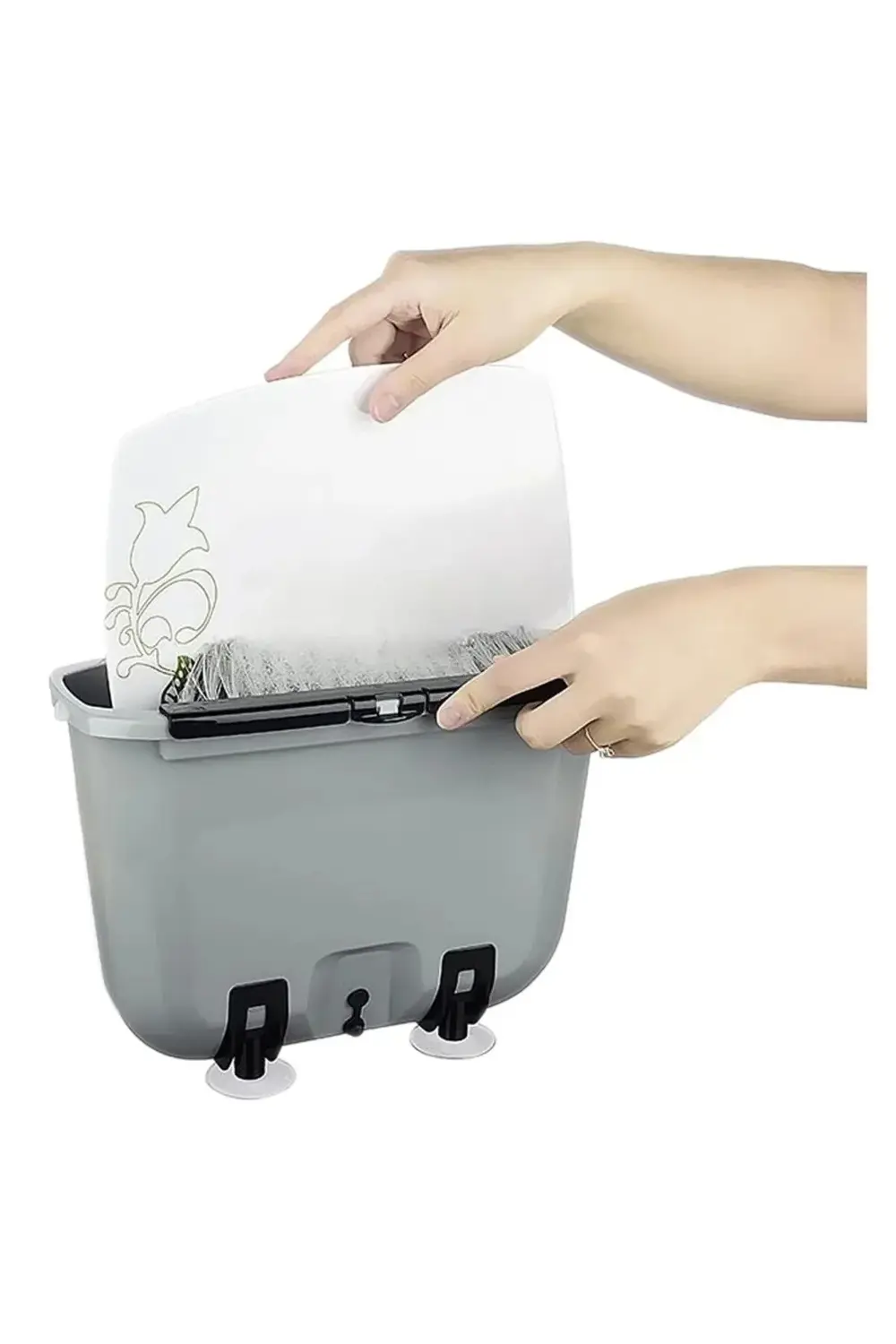 3'lü Bulaşık Yıkama Seti, Tabak&Çatal Kaşık&Şişe Yıkama Fırçası,