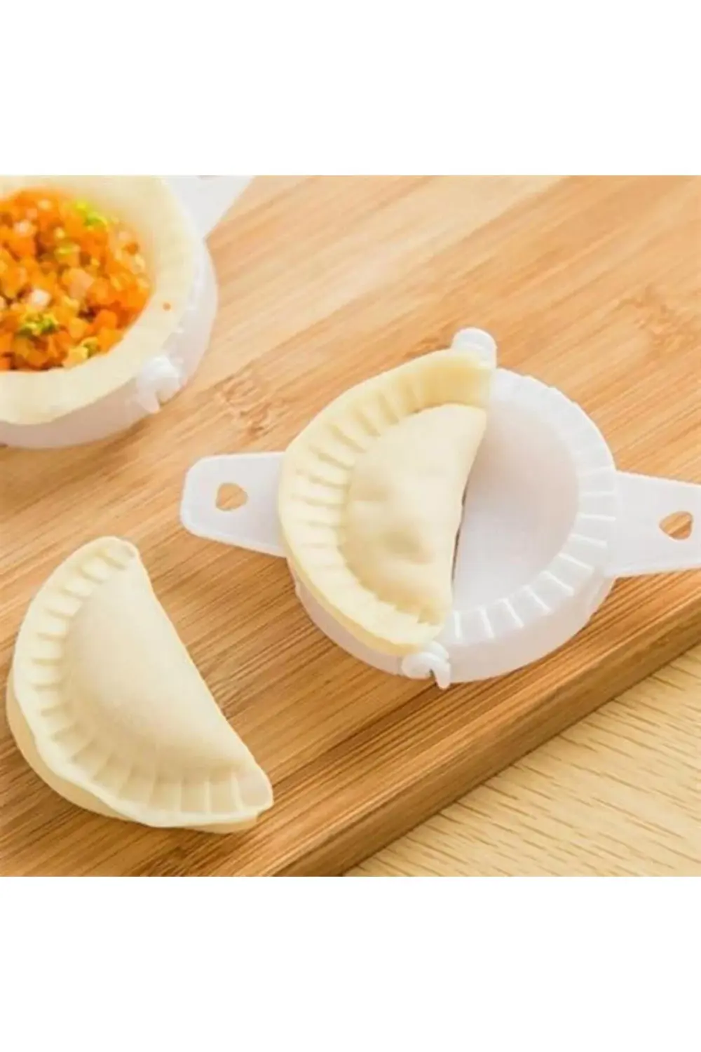 ® 3lü Çiğ börek kurabiye Hamur İşi Ravioli Kesme Kalıbı Aparatı