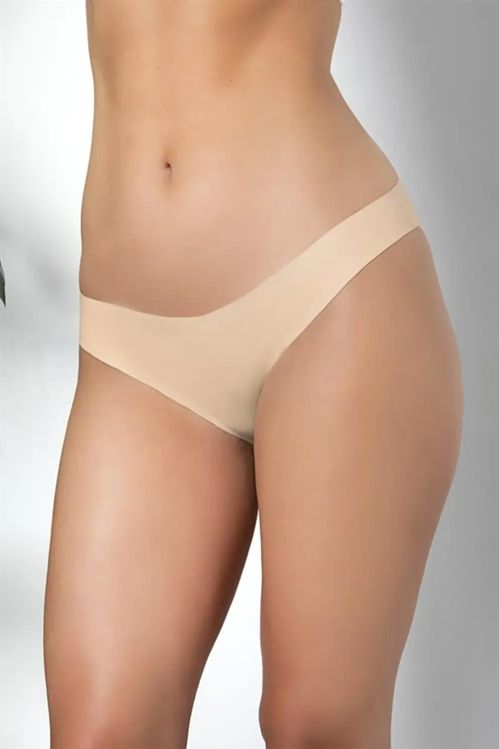 3'lü Dikişsiz, İz Yapmaz, Lazer Kesim, Slip Külot Cappucino (brf2