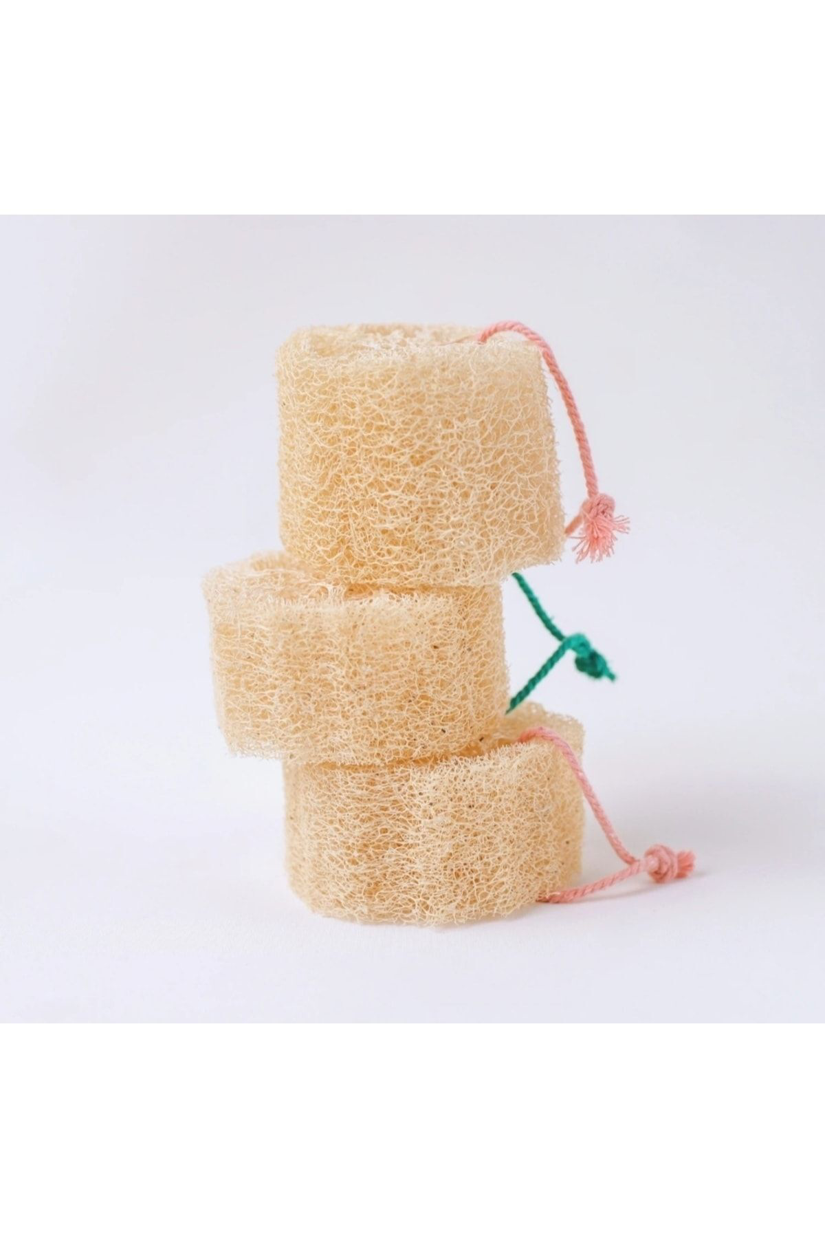 3'lü Doğal Kabak Lifi (bulaşık Süngeri)