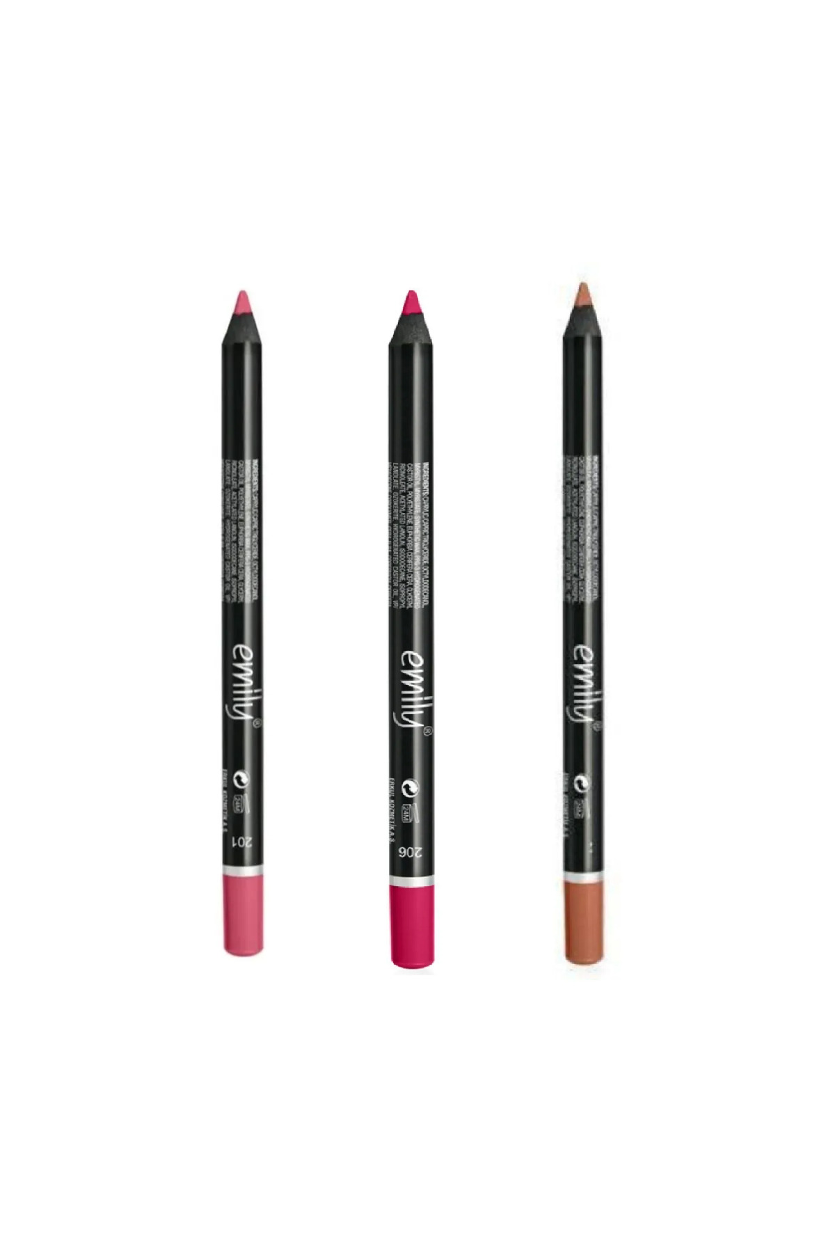 3'lü Dudak Kalemi No: 201-206-222