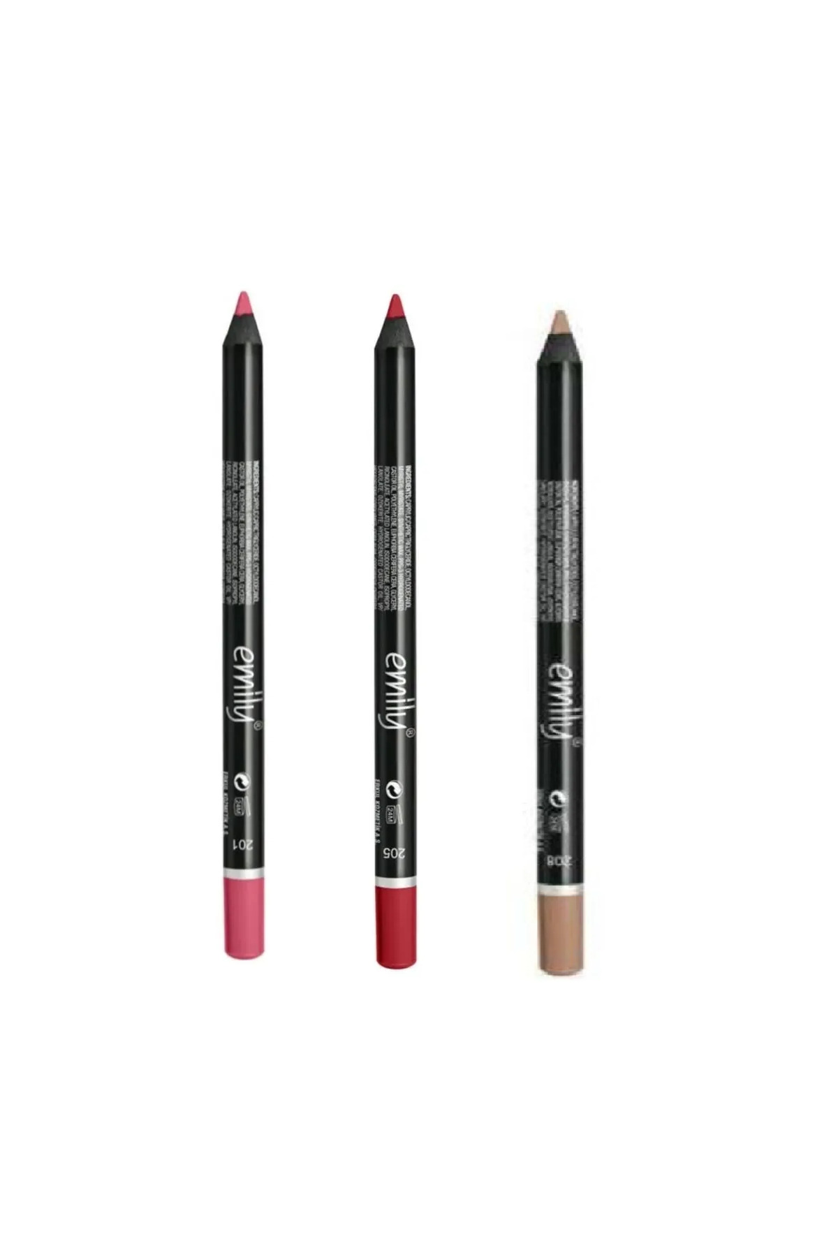 3'lü Dudak Kalemi No: 201-205-208