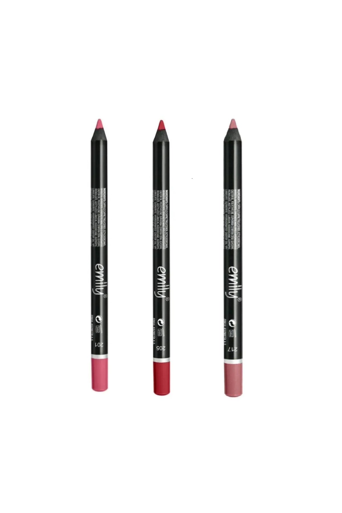 3'LÜ DUDAK KALEMİ NO: 201-205-217