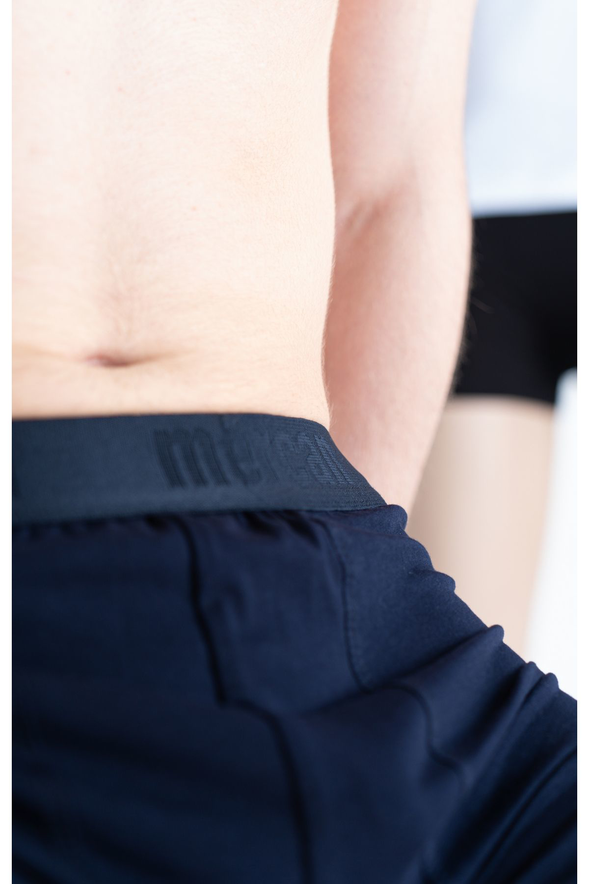 Mercan 3'Lü Erkek Çok Renkli Pamuklu Likralı Boxer (Lacivert Sedef Beyaz