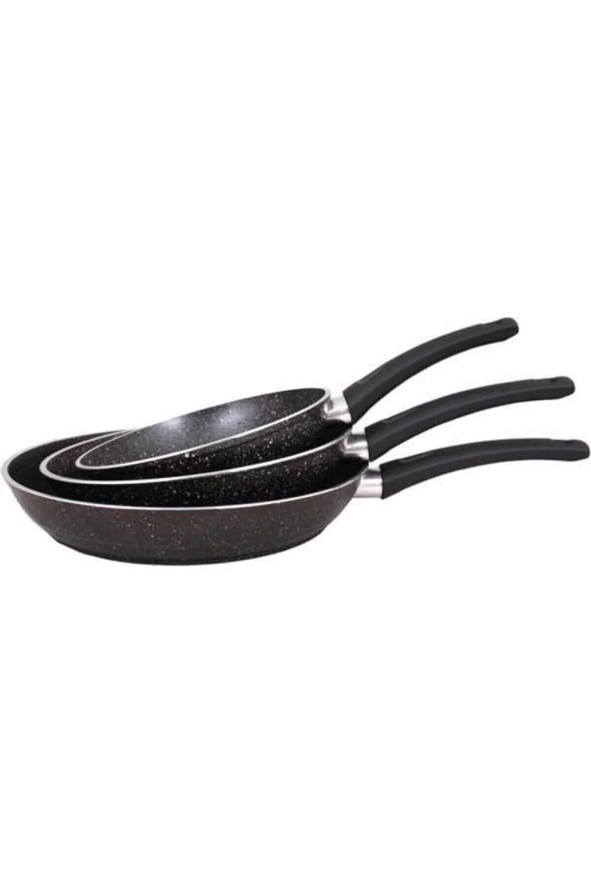 3Lü Granit Tava Seti 18-22-26Cm