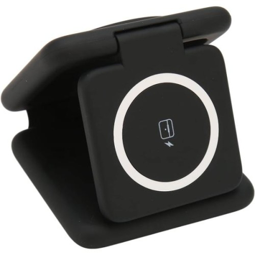 3'lü Kablosuz Şarj Standı iPhone Apple Watch AirPods Android Uyum 3'lü Kablosuz Şarj Standı iPhone Apple Watch AirPods Android Uyum