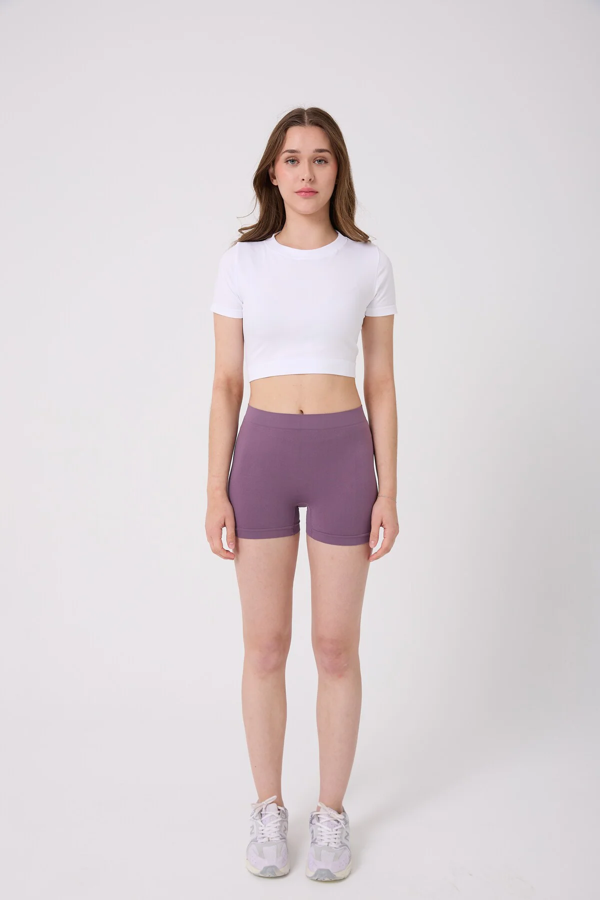 3'lü Kadın Dikişsiz Esnek Basic Boxer