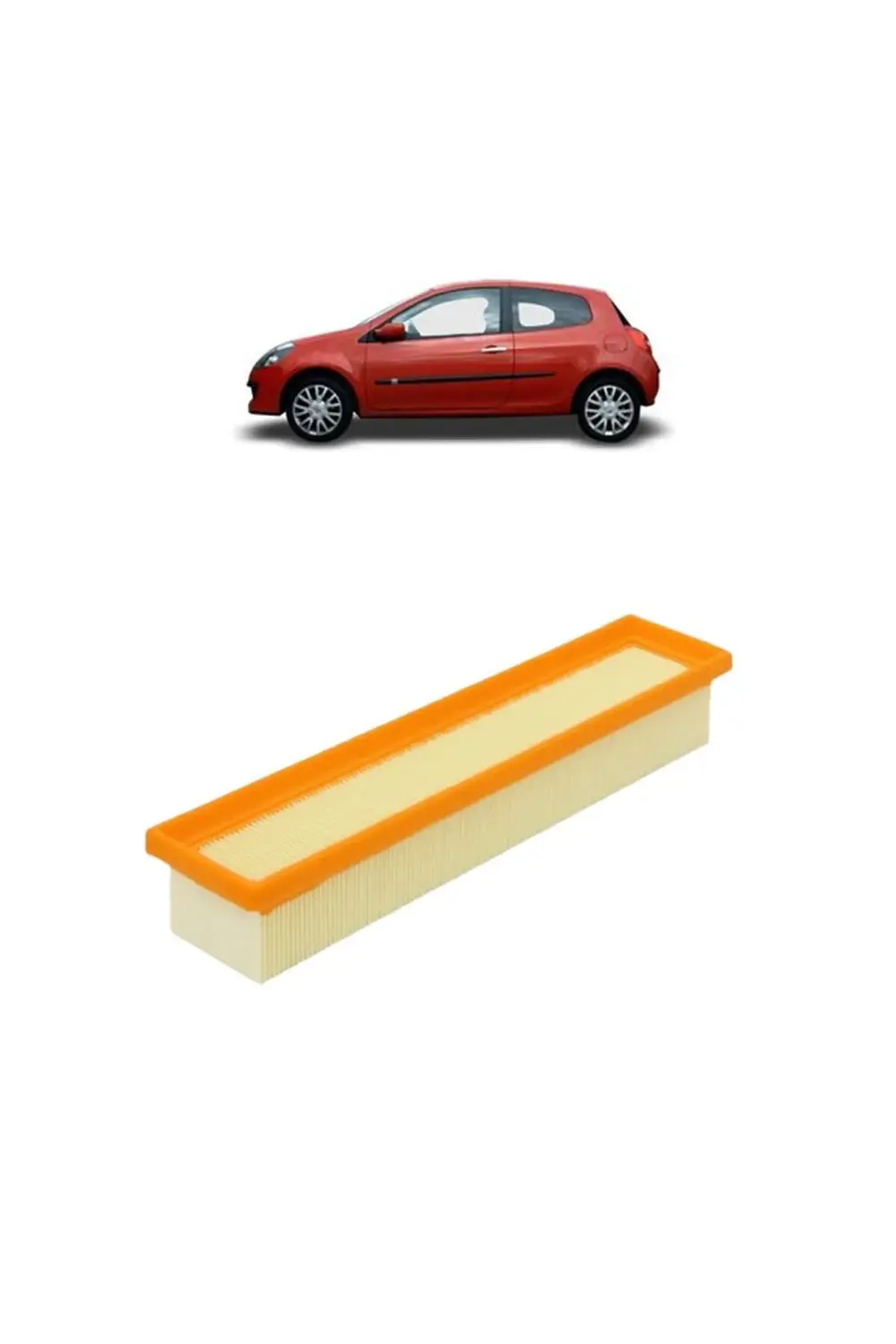 3Lü Karbon Filtre Seti, 2005-2012, Clio 3 1.2 16 Valf Uyumlu