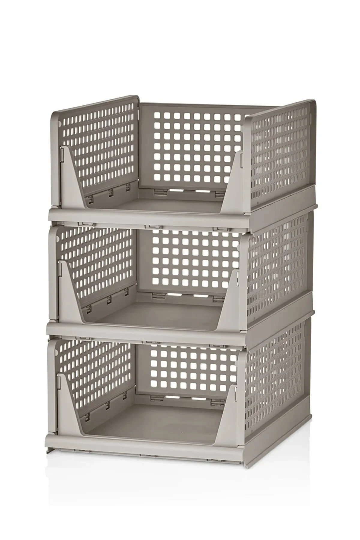 3'lü Kayar Raf Sistemi, Dolap İçi Düzenleyici Modüler Raf