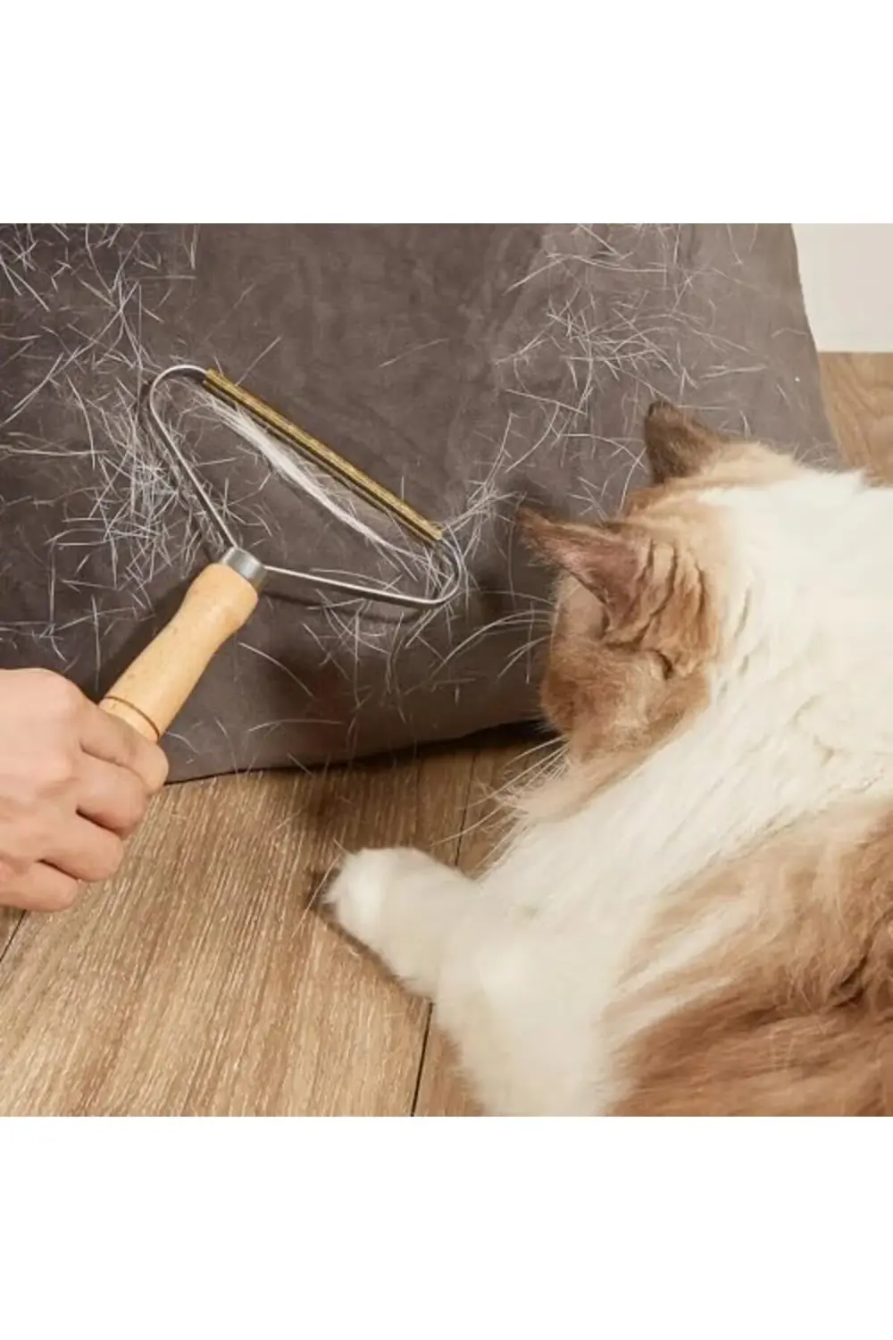 3'lü Kedi Köpek Tüy Toplama Seti Tiftik Toplayıcı Yıkanabilir Tüy