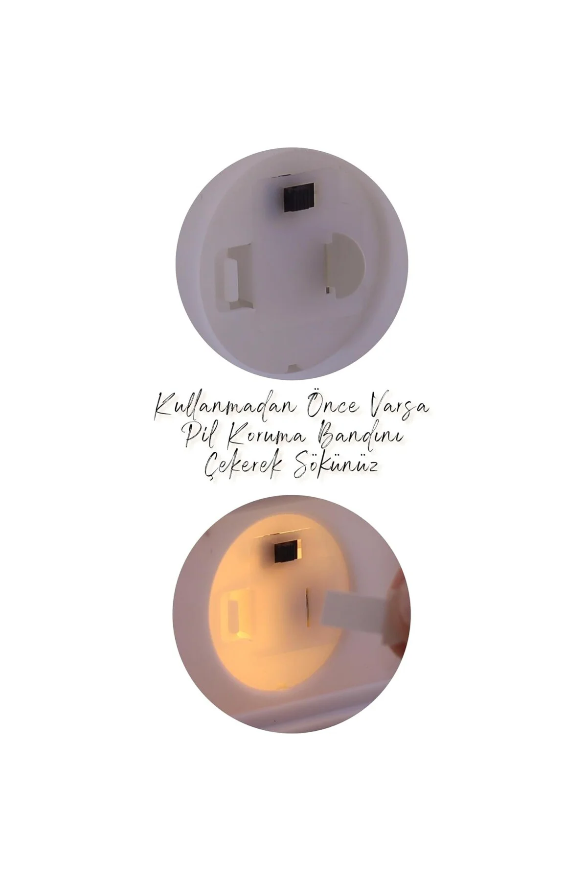 3lü LED Mum Yaz-Sil Işıklı 3 Kalemli Neon Yazı Tahtası Yazılıp Silinebilir Not Tahtası Akr