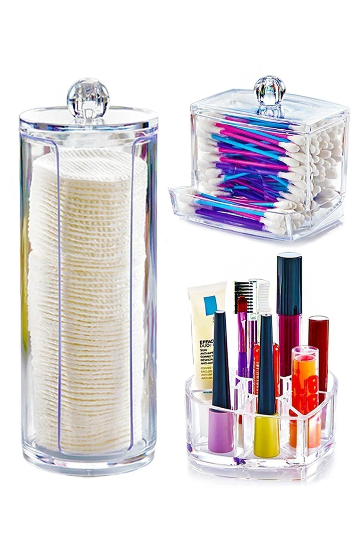 3'lü Makyaj Organizer Set 8697404115045 3'lü Makyaj Organizer Set 8697404115045