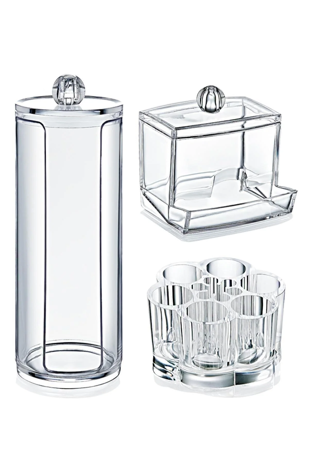 3'lü Makyaj Organizer Set 8697404115045 3'lü Makyaj Organizer Set 8697404115045