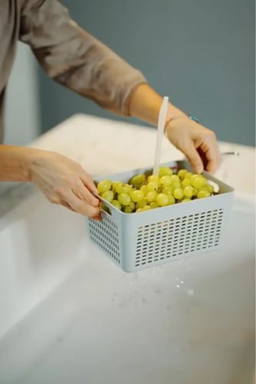 3'lü Orta Boy Lavin Süzgeç (4 Litre) AÇIK GRİ 1171935