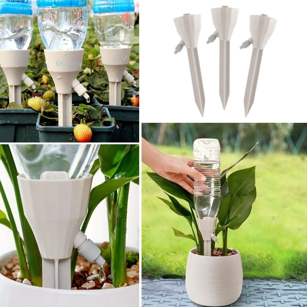 Otomatik Bitki Sulama Seti 3'lü - Pratik Bahçe Bakımı