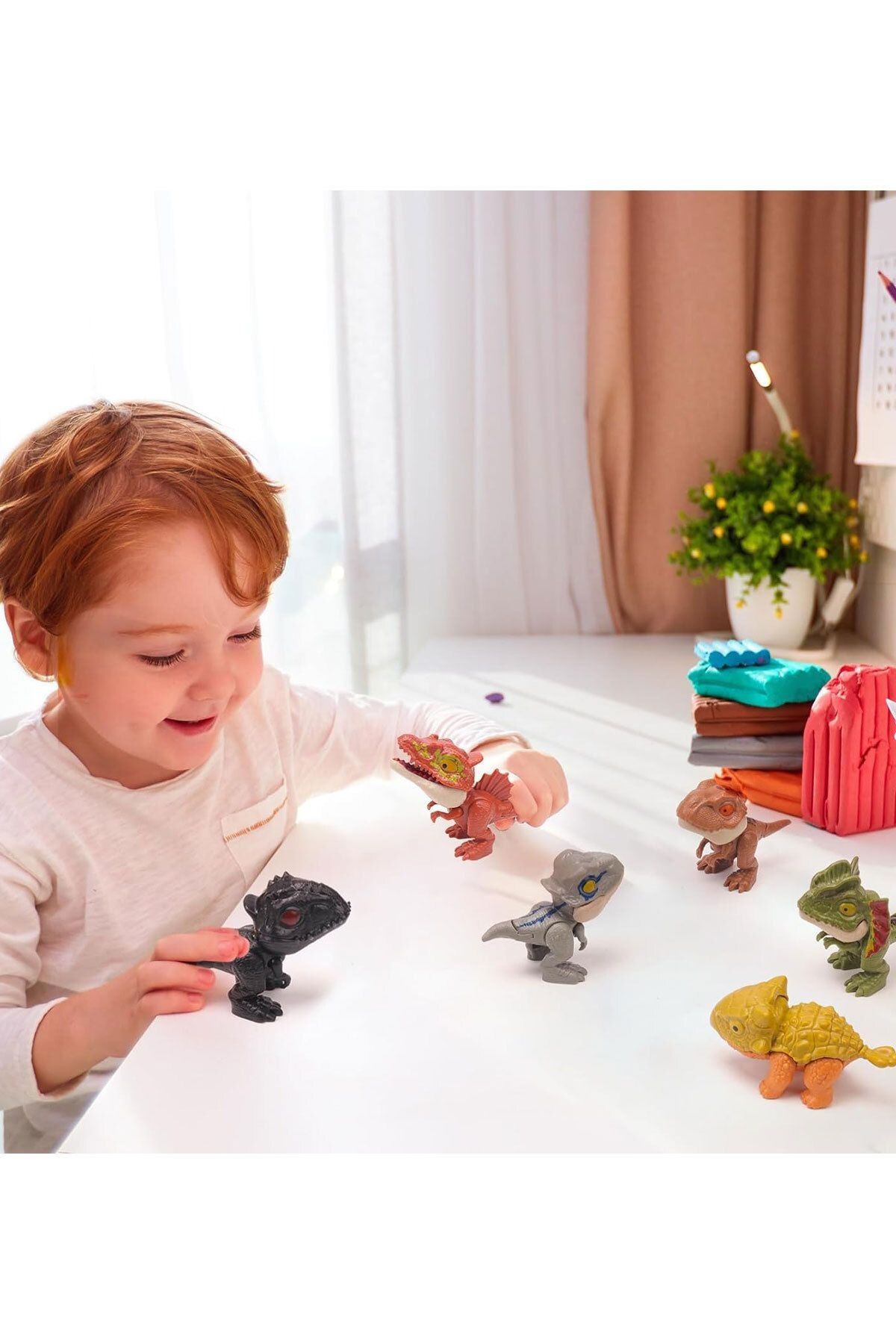 Oyuncak Store 3'Lü Oyuncak Dinozor Seti - Parmak İsıran Dinazor Seti