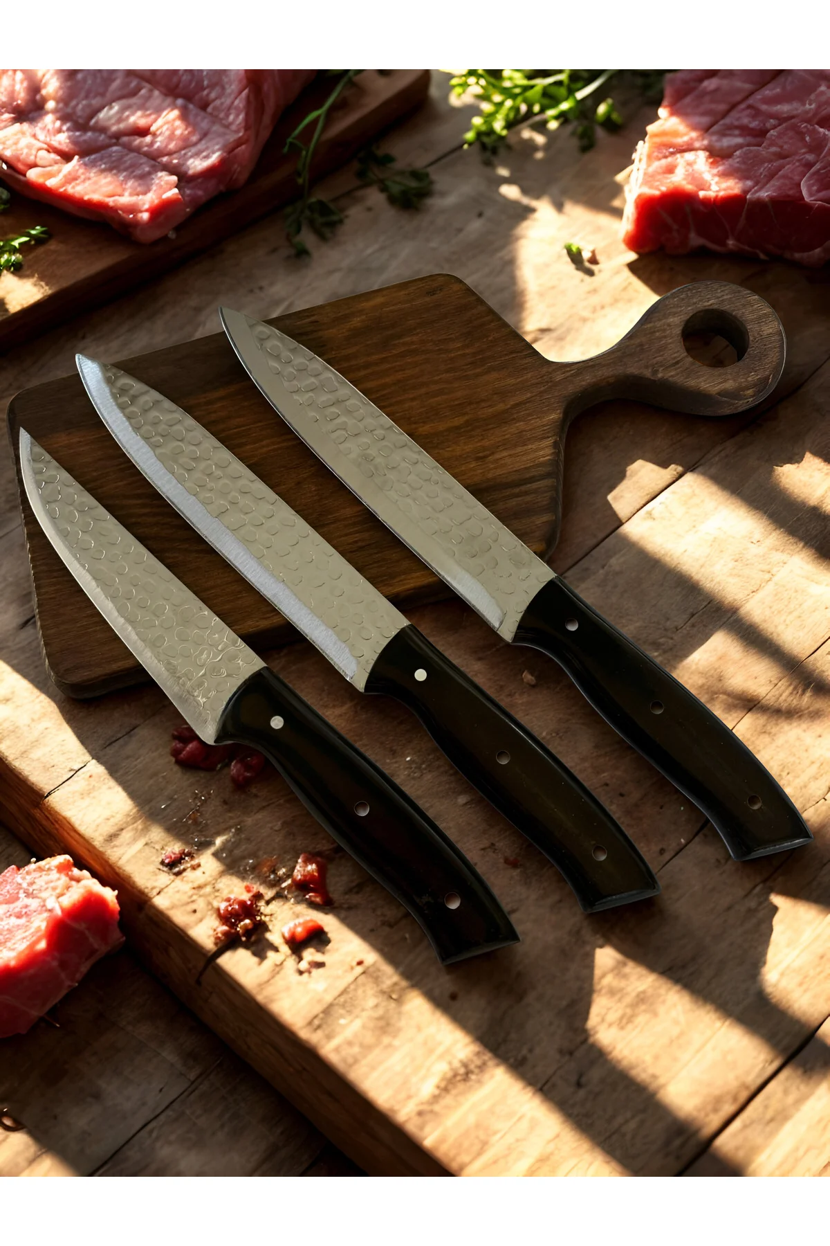 3LÜ ÖZEL KASAP SETİ