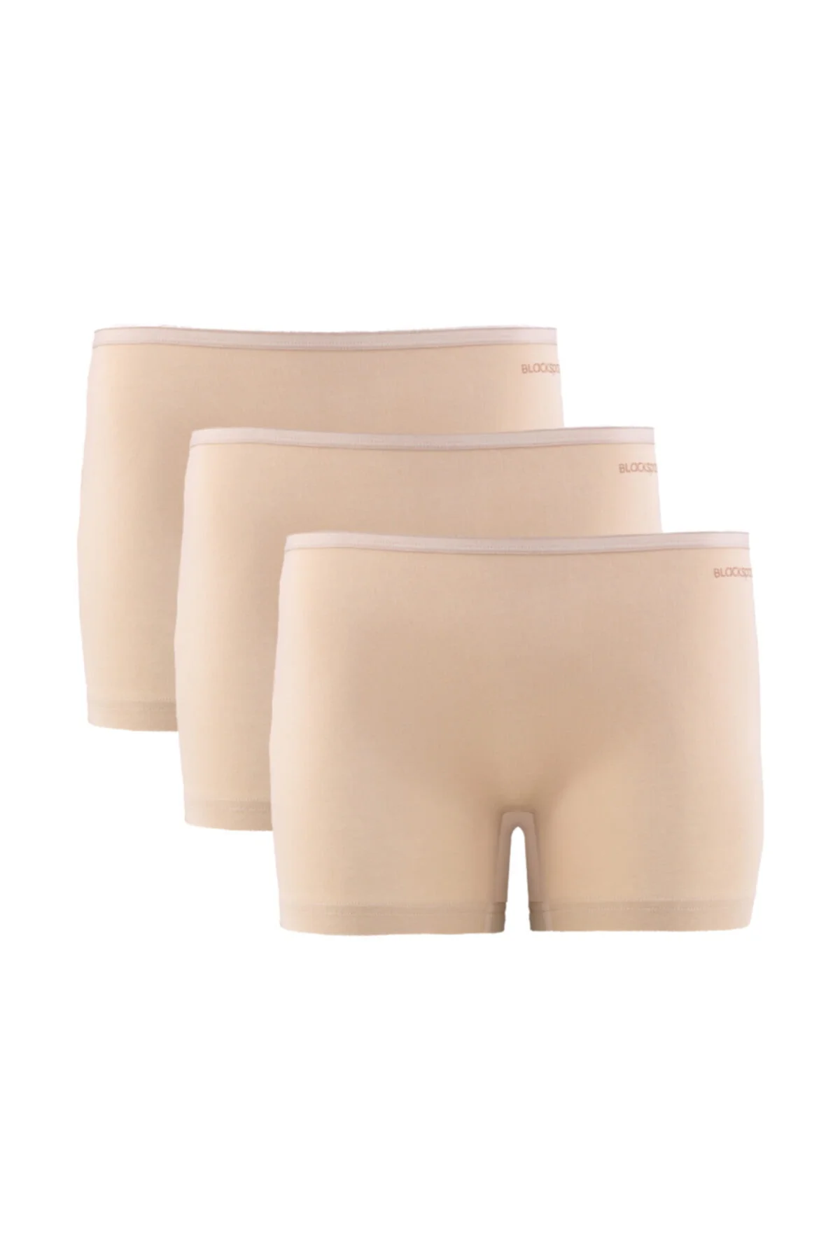 Kadın Boxer 3lü Paket Essential 1571 - Ten