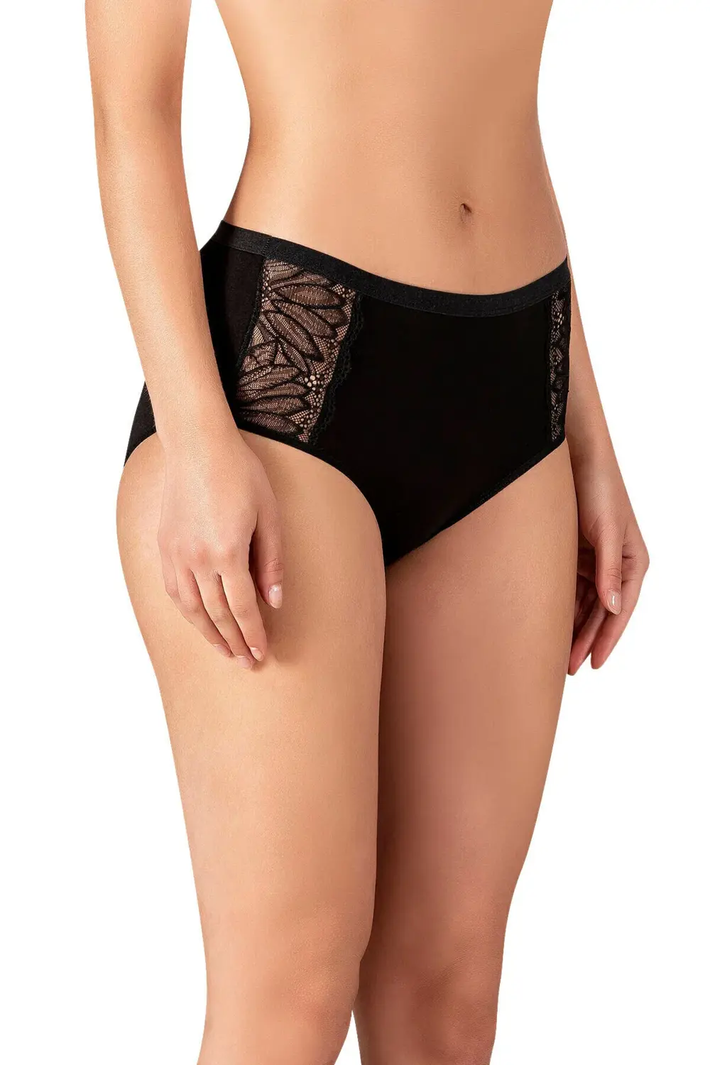 3'lü Paket Kadın Süprem Likralı Pamuklu Slip Bato Külot