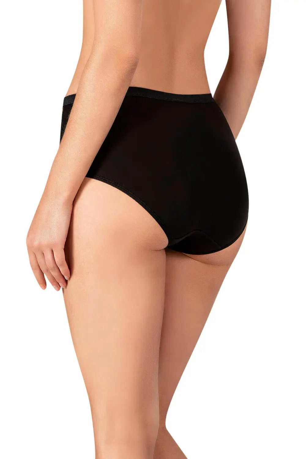 3'lü Paket Kadın Süprem Likralı Pamuklu Slip Bato Külot