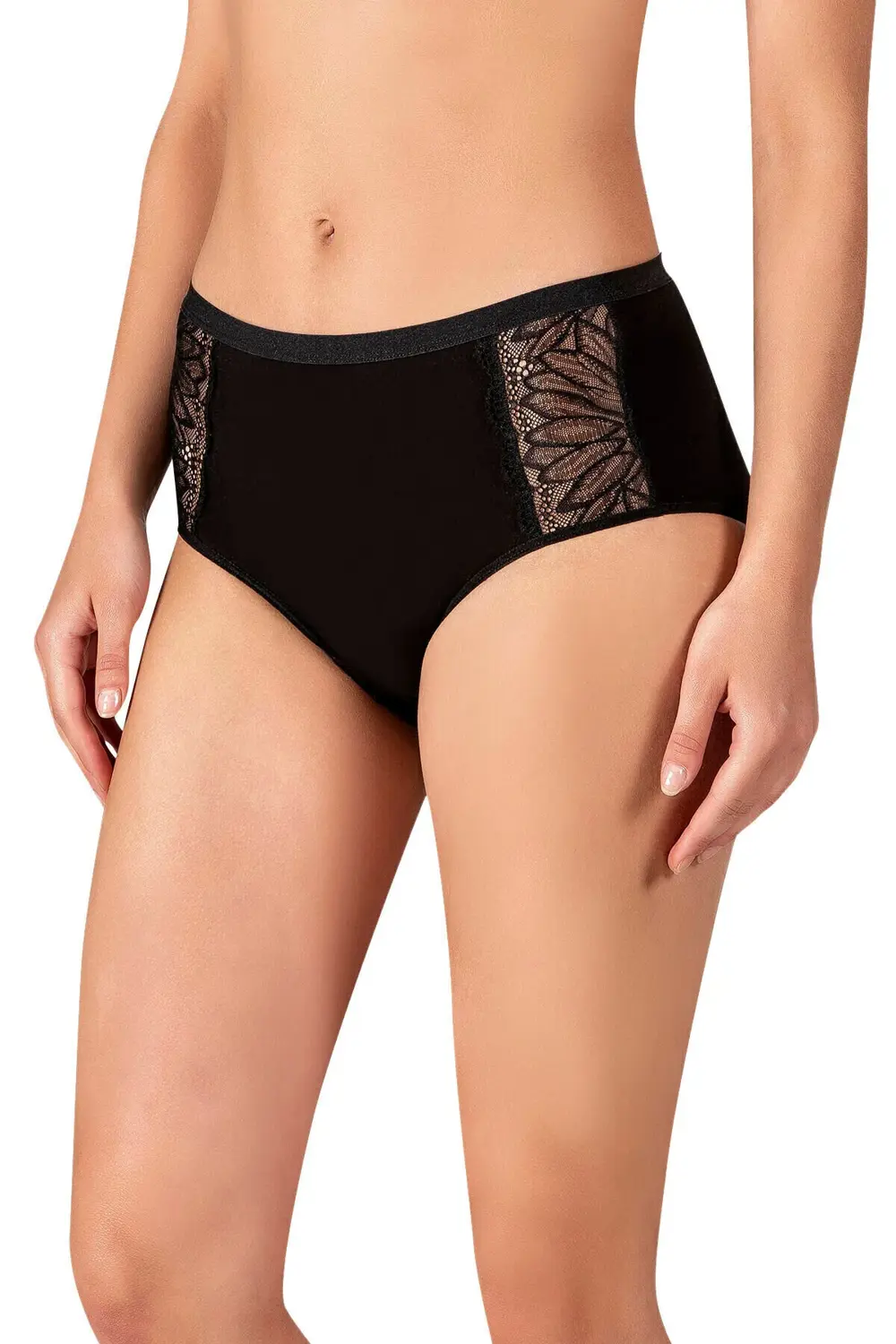 3'lü Paket Kadın Süprem Likralı Pamuklu Slip Bato Külot