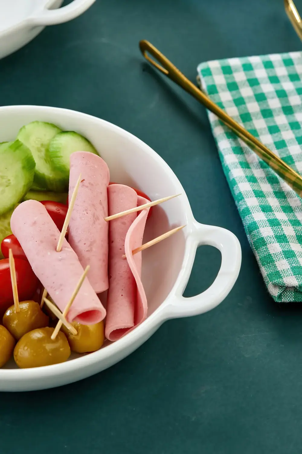 3’lü Porselen Oval Kulplu Meze ve Servis Kasesi Seti 19x15x4,5 cm