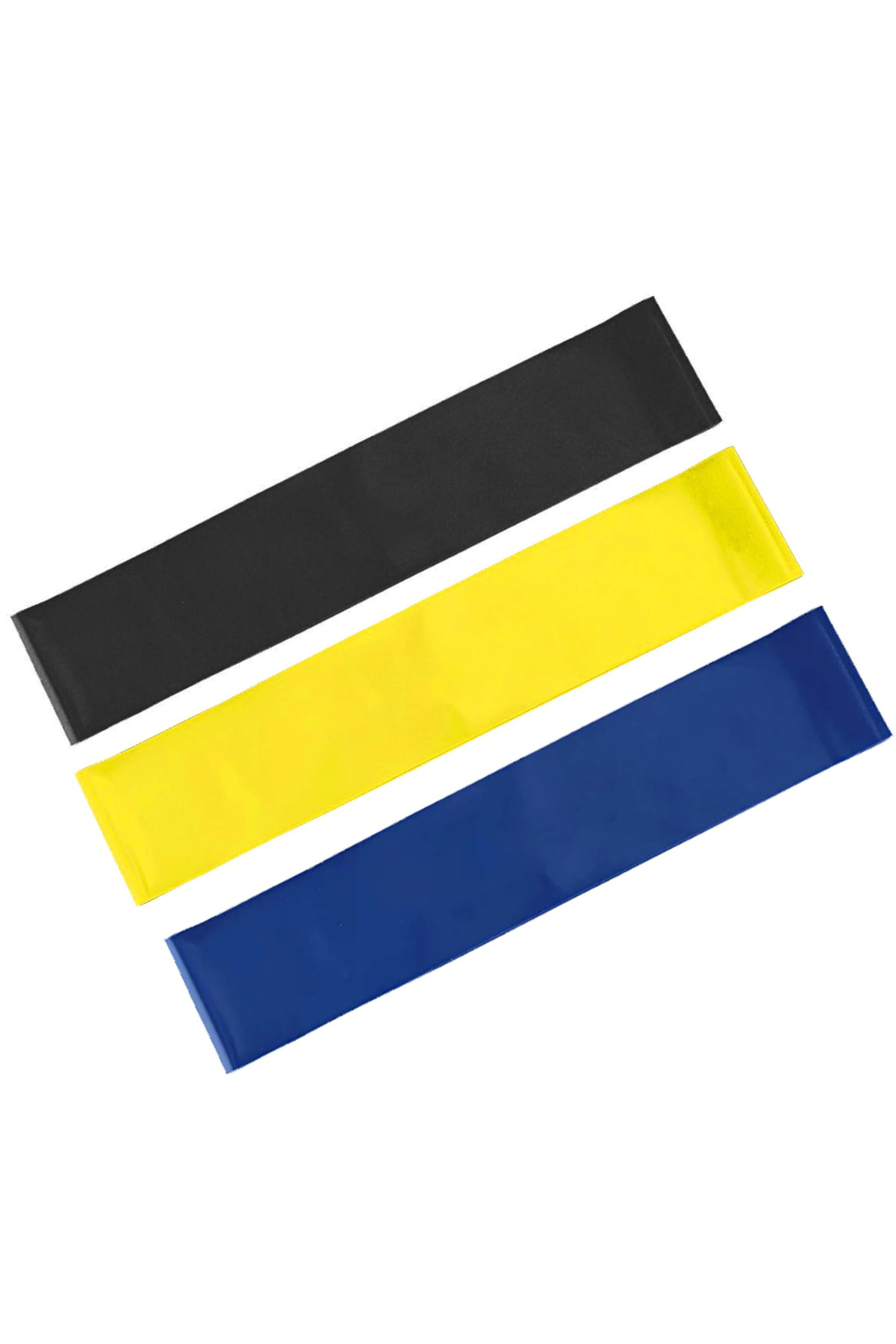 Jet 3'Lü Set Aerobik Band Latex Aerobik Bandi Pilates Yoga Lastiği Sq