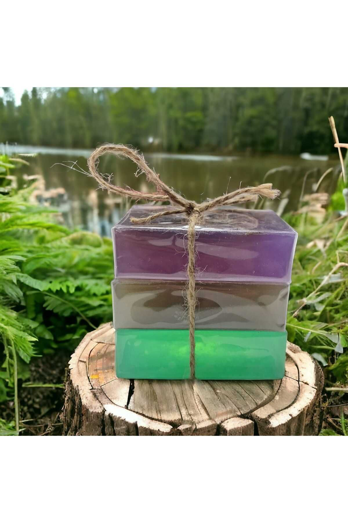 Trendmilano 3Lü Set Doğal Sabun Aloe Vera - Lavanta - Killi 3 Adet