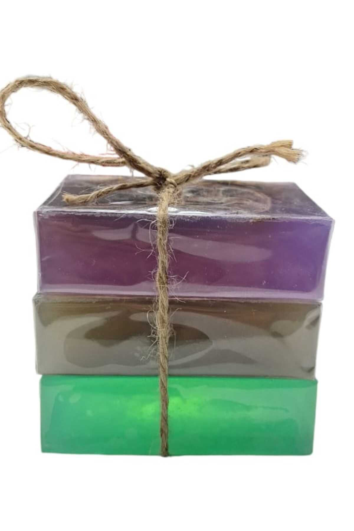 Trendmilano 3Lü Set Doğal Sabun Aloe Vera - Lavanta - Killi 3 Adet