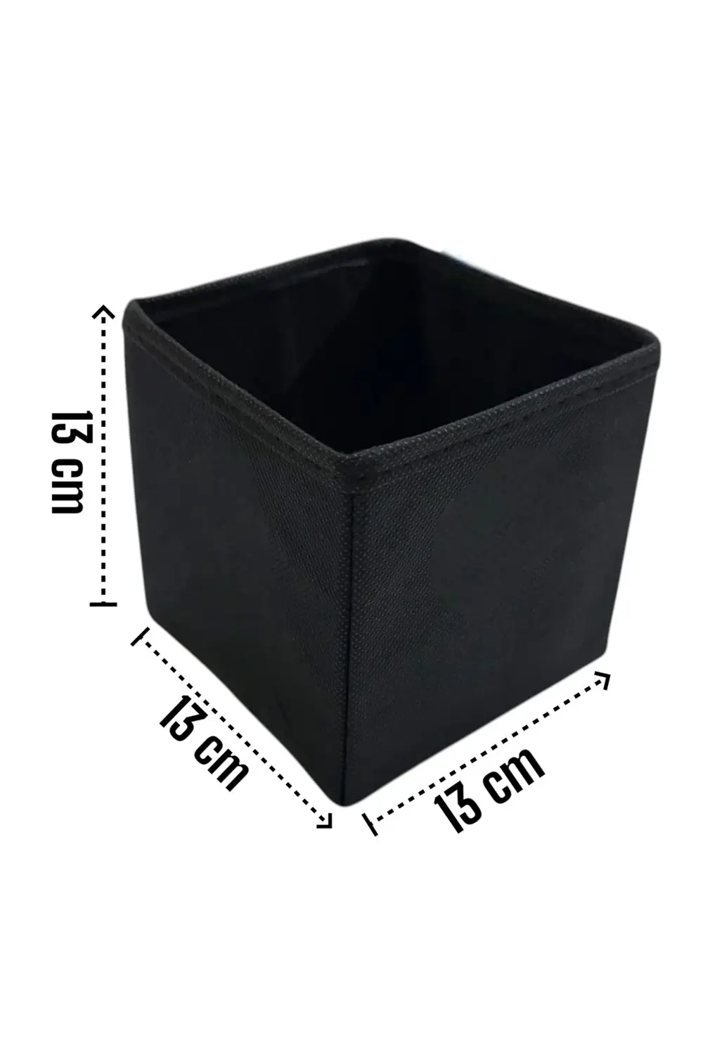 3'lü Siyah Çekmece Içi Düzenleyici Organizer Set - Çok Amaçlı Dol