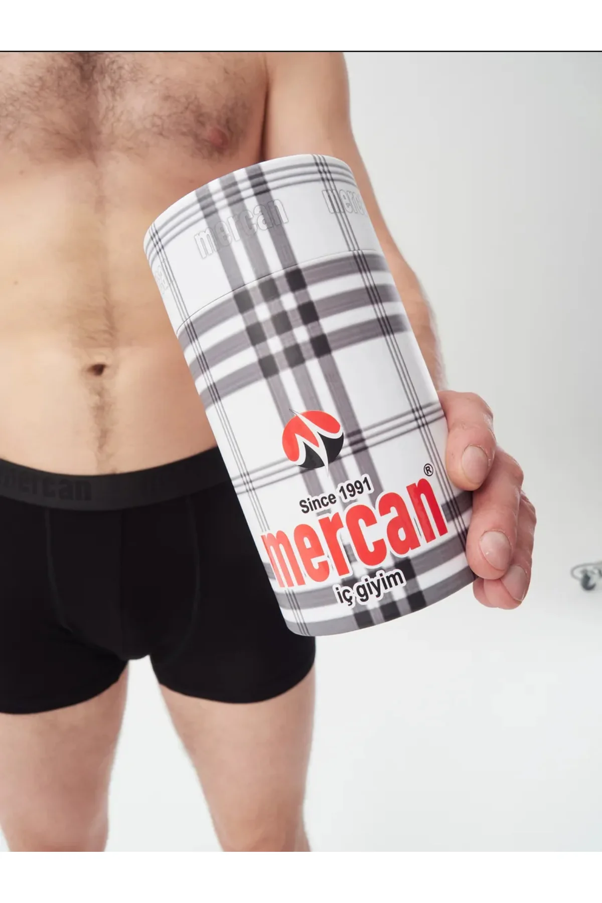 3’lü Siyah Erkek Modal Boxer
