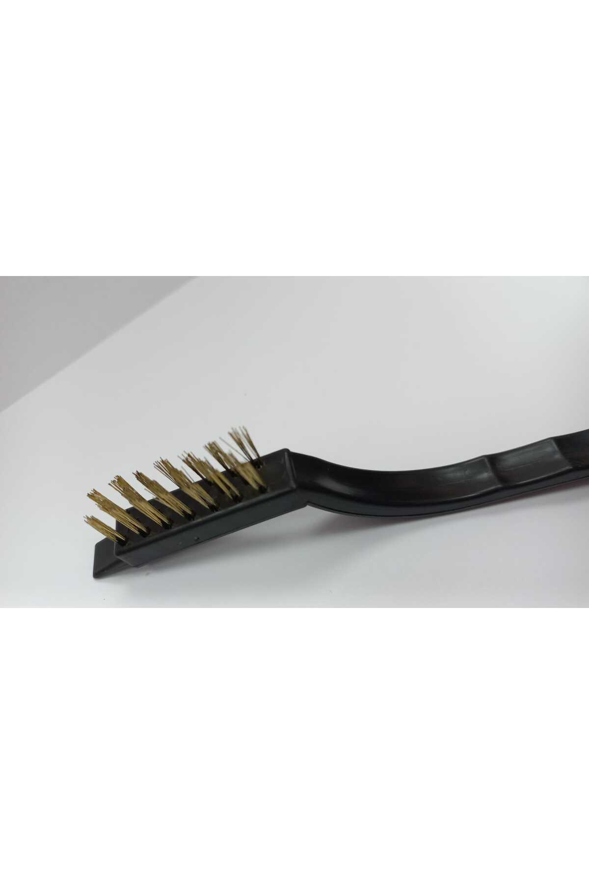 3'lü tel fırça seti pirinç-naylon-çelik fırça